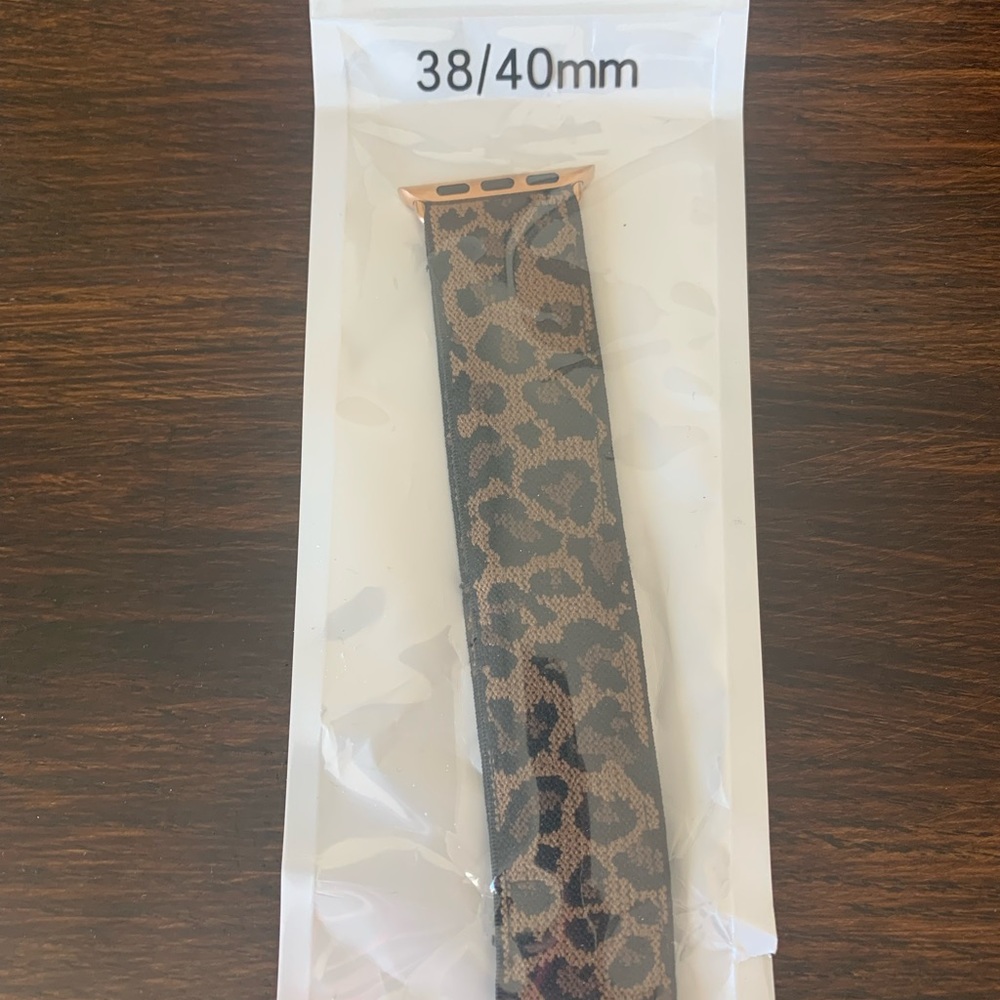 Cheetah Print Watch Band